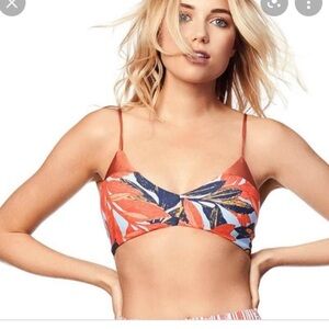 Maaji breakfast club reversible bikini top